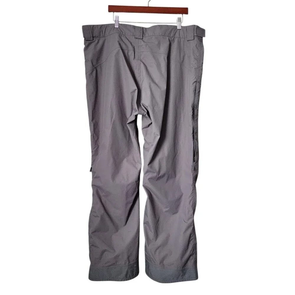 THE NORTH FACE HyVent Gray Cargo Snow Pants XXL Gorpcore Winter Ski